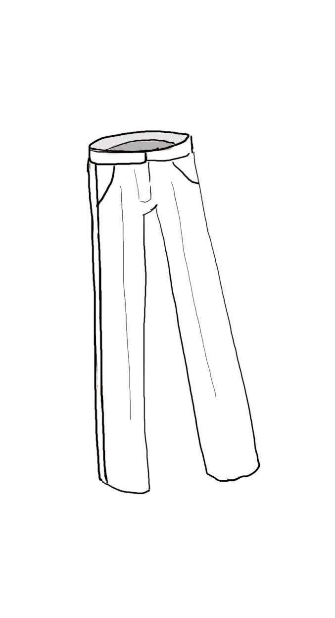Elegant tuxedo pants crafted from premium wool with sleek satin details and grosgrain accents. Features an adjustable waistband and cotton lining for comfort.