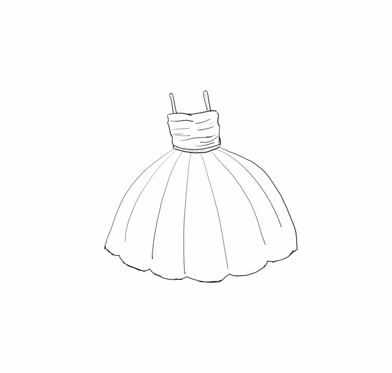 The Baby Lauren dress for flower girls, with satin bodice and hand-pleated tulle skirt – elegant baby dress for weddings and events.