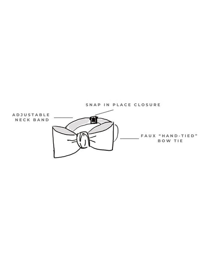 The Faux Hand-Tied Bow Tie