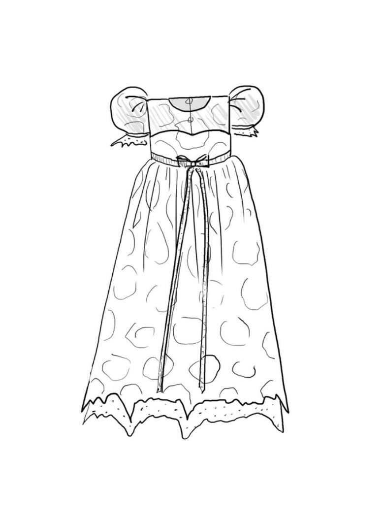 Doloris Petunia’s Baby Lace Ceremony Gown: hand‑cut floral cotton lace, point d’esprit edging, grosgrain bow at empire waist, button‑back closure, available in various skirt lengths, and paired with matching lace baby bonnet. Perfect for baptisms, christenings, and baby weddings.